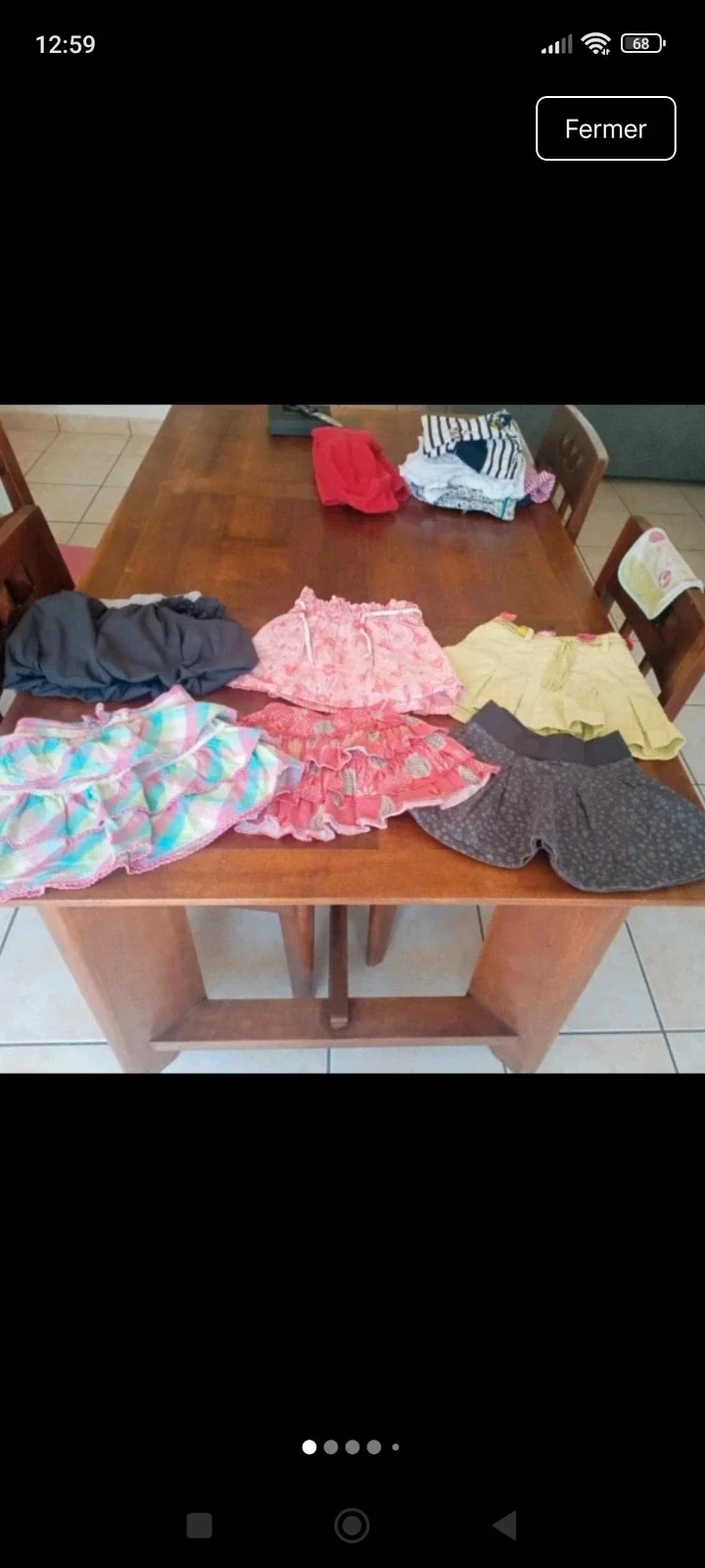 Lot de vêtements filles 3 ans été